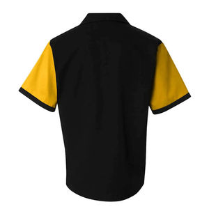 เสื้อทีมโบว์ลิ่งแบบสั่งทำน้ำหนักเบา ระบายอากาศได้ดี ผลิตจากผ้าโพลีเอสเตอร์ 100% คุณภาพสูง ป้องกันแบคทีเรีย ป้องกันรังสียูวี - Product Image 2