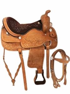 Silla de montar de cuero genuino de alta resistencia y diseño duradero, hecha a mano para uso en equitación, fabricada en India, silla de montar inglesa premium. - Product Image 6