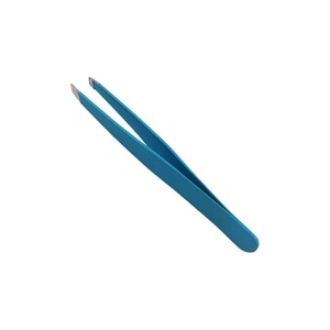 แหนบคีบคิ้วปลายแหลมแฟชั่น สแตนเลสสตีล ทนทาน ดีไซน์ลายจุด - Product Image 1