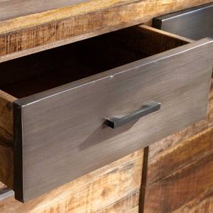 Vandana Autumn Sense Industrial <b>sideboard</b> 200 cm in mango wood and metal Shade - Product Image 5