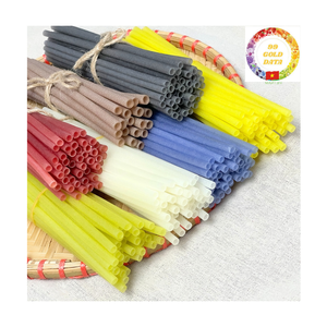 Rice Straws | Organic Compostable Drinking Straws | Food Grade 8 Inch | Wholesale Manufacturer Vietnam - Product Image 2