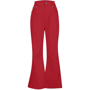 กางเกงแฟชั่นดีไซน์ใหม่ทรงขาบานสำหรับผู้ชาย คุณภาพสูง สวมใส่สบาย เอวกลาง ระบายอากาศได้ดี - Product Image 1