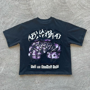 T-shirt imprimé pour homme, coton de qualité supérieure, tee-shirt élégant et décontracté pour les hommes modernes, t-shirt imprimé graphique tendance - Product Image 3