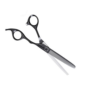 Tijeras Profesionales para Adelgazar el Cabello, Tijeras de Peluquería para Texturizar con Dientes, con Estuche Protector, Ultra Afiladas 440C - Product Image 3