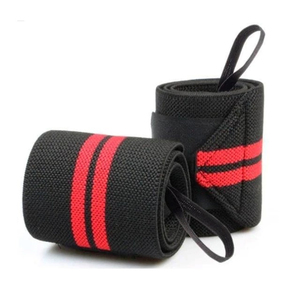 Bandes de poignet ajustables avec logo personnalisé, respirantes, pour la musculation, le powerlifting, le soutien en musculation, en coton, pour l'entraînement - Product Image 3