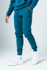 Conjunto Deportivo Personalizado con Logotipo, de Algodón Orgánico Sólido, Transpirable, con Capucha, para Hombre - Product Image 3