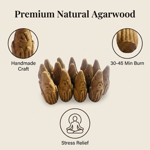 Handmade <b>Cone</b> <b>Incense</b> Agarwood Powder Scented Aromatic All-Season Use Eco-Friendly Organic Long-lasting Aromatherapy - Product Image 5