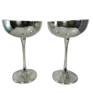 Verre à boire en métal pour restaurant et décoration de fête, design unique, vaisselle à vendre, verre de service - Product Image 1
