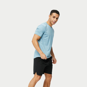 Camisetas de Manga Corta para Hombre, 100% Algodón, Impresión Personalizada al por Mayor, Transpirables, de Secado Rápido, para Gimnasio y Fitness - Product Image 6