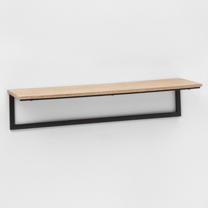 Étagère murale en fer noir - Product Image 2