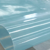 Usine fournissant des panneaux FRP anti-UV plats, des rouleaux de feuilles GRP, des rouleaux de feuilles de fibre de verre pour la toiture