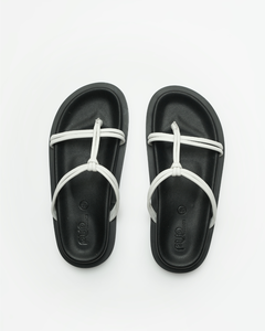 Sandales PUP d'été pour la plage, nouvelles, faites à la main, en cuir de vache véritable, classiques, à entre-doigts, semelle épaisse, amortissante, légères - Product Image 1