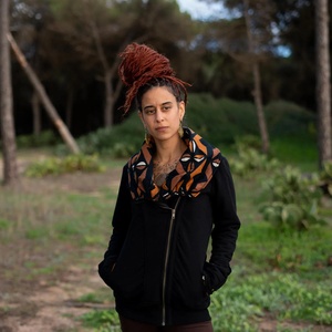 เสื้อแจ็คเก็ตผ้าฟลีซสไตล์โบฮีเมียน คอปกแบบชนเผ่า มีซิป ฮู้ดดี้ อุ่นสบาย เหมาะสำหรับงานเทศกาล เสื้อคลุมฤดูหนาวแสนสบาย สไตล์ชาติพันธุ์ พร้อมซิป - Product Image 4