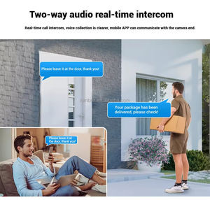 Caméra <span class=keywords><strong>de</strong></span> sécurité PTZ extérieure 3MP Trois objectifs Caméra IP sans fil ICSee pour villa et <span class=keywords><strong>magasin</strong></span> - Product Image 3