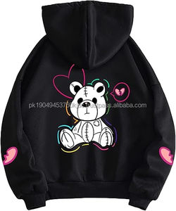 Sudadera con capucha de lavado ácido de gran tamaño para hombre y mujer, sudadera de lana Vintage de peso pesado Unisex y sudaderas con capucha para hombre pareja 2025 - Product Image 2