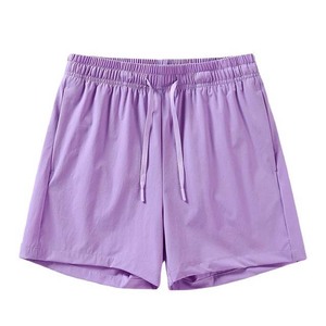 Men's Solid <b>Black</b> Cotton Shorts Drawstring <b>Waist</b> Casual Breathable Sport Shorts - Product Image 3