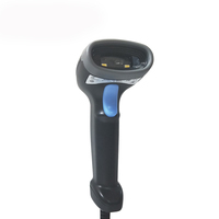 Escáner de Código de Barras 2D con Cable USB, Lector de Códigos QR Portátil para Comercio Minorista y Almacenes