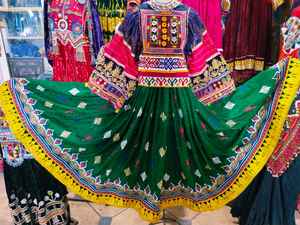 Nouvelle Arrivée 2026 Zerdze Madgul Robe Longue Afghani Guldoze Florale Kuchi Décontractée à Manches Longues Élégante pour Fêtes Coupe A-Line - Product Image 6