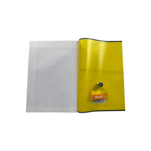 Cahier d'exercices à motif de grille <span class=keywords><strong>jaune</strong></span> pour étudiants Cahier d'exercices personnalisé pour écoles Cahier d'exercices en ligne française pour étudiants - Product Image 6
