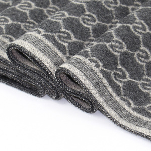 Écharpe Homme en Acrylique Imitation Cachemire Style Européen et Américain, Jacquard Imprimé Décontracté, Cache-cou Brossé Chaud pour l'Hiver - Product Image 6
