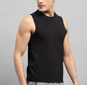 Camiseta sin mangas de gimnasio para hombre con logotipo personalizado, camiseta sin mangas transpirable para hacer ejercicio, camiseta sin mangas deportiva de secado rápido para hombre - Product Image 1