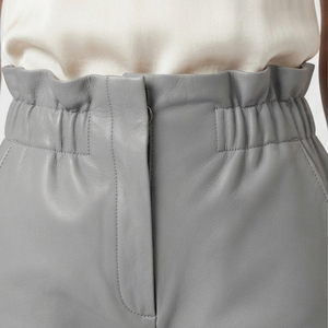 Customized Logo Women PU <b>Leather</b> <b>Shorts</b> Women <b>Leather</b> High Waist Elastic <b>Shorts</b> Wholesale <b>Ladies</b> Fashion PU <b>Leather</b> <b>Shorts</b> - Product Image 5