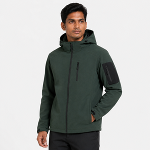 Veste de ski softshell zippée pour homme, nouveau design tendance, respirante et au meilleur prix pour l'hiver, prix abordable - Product Image 6
