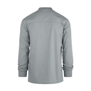 Blouse médicale personnalisée pour usage quotidien en tissu tissé Spandex/Polyester, avec détection d'aiguilles, uniforme professionnel fiable, unisexe et moderne - Product Image 6