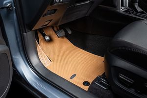 Tapis de sol de voiture en PVC de 5 mm d'épaisseur, ensemble complet de 5 pièces, imperméables, antidérapants, anti-odeurs, faciles à nettoyer pour berline - Product Image 2