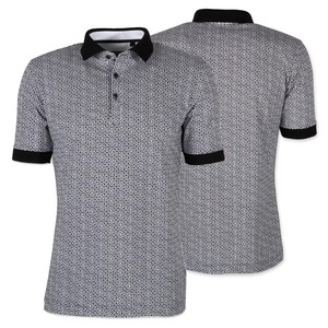 เสื้อโปโลแขนสั้นผ้าดรายฟิตสำหรับตีกอล์ฟ  จำนวนสั่งขั้นต่ำน้อย เป็นมิตรกับสิ่งแวดล้อม ระบายอากาศได้ดี ลายเรียบ - Product Image 1