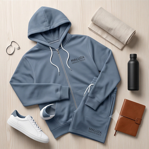 Conjunto Deportivo de Verano con Capucha, Personalizable, Unisex, Transpirable, de Peso Medio, Ecológico, Tallas Grandes, Absorbente de Sudor, Dos Piezas, Casual - Product Image 5