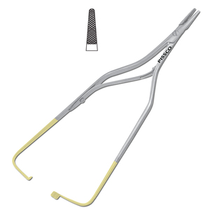 Juego de Pinzas Quirúrgicas Satinsky de PISSCO, Pinzas de Oclusión Tangencial DeBakey Atraumáticas de Acero Inoxidable - Product Image 2