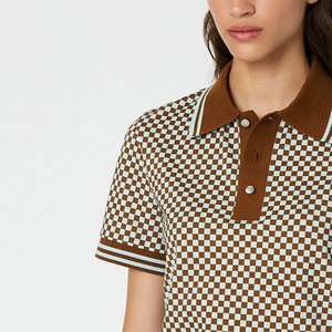 เสื้อโปโลผู้หญิงแบบใหม่สั่งทำพิเศษพร้อมบริการขายและรับผลิตแบบ OEM แบรนด์ส่วนตัว หลากสี - Product Image 5