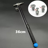 Kit de réparation de carrosserie automobile avec vis M8 Accessoire de réparation de bosses de voiture Marteau Outil de réparation sans trace Ensemble rétractable en alliage de titane
