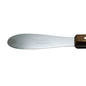 Espátula de precisión mundial para yeso dental, herramienta de mezcla de alginato de acero inoxidable con mango de madera, herramienta de laboratorio Clase I, manual - Product Image 4