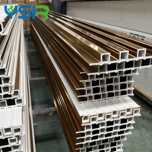 Revestimiento de Madera Linyi Yansen, Tablero de Revestimiento Acanalado de Material Compuesto Plástico para Interiores, <span class=keywords><strong>Panel</strong></span> de Pared Decorativo de Madera Compuesta 3D WPC - Product Image 4