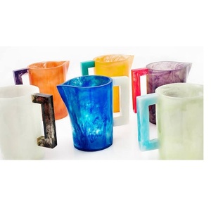 Modern Resin Water Pots with Handle Classic Design Eco-Friendly Dishwasher Safe for Home Kitchen and Party Use - Product Image 1