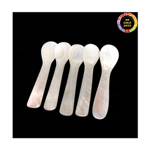 Mother of Pearl Caviar Spoon | Premium Shell | Polished Finish | Restaurant Use | OEM Factory - Product Image 1