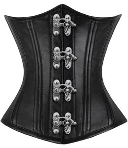 คอร์เซ็ตของผู้หญิงวินเทจชุดกระชับสัดส่วนเซ็กซี่แบบโอเวอร์บัสเทจคอร์เซ็ทผ้าบอร์เคดระบายอากาศทันสมัยสำหรับขนาดใหญ่พิเศษ - Product Image 5