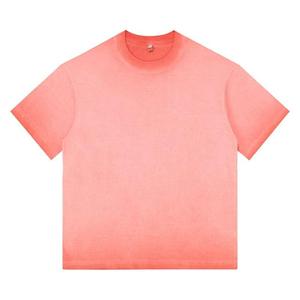 Camisetas de Hombre de Alta Calidad con Lavado Ácido, Camisetas Personalizadas con Lavado Ácido para Hombre, 100% Algodón, Camisetas Unisex de Manga Corta con Lavado Ácido - Product Image 2