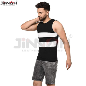 Wholesale New Workout Gym Guys Best Men Custom Design For Best Training Breathable Casual Pattern Design <b>Stringer</b> Training <b>Vest</b> - Product Image 4
