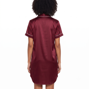 Satin Women's <b>Summer</b> Sleep <b>Pyjamas</b> in XS-XXL 100% Silk Comfortably Soft Home Loungewear - Product Image 2