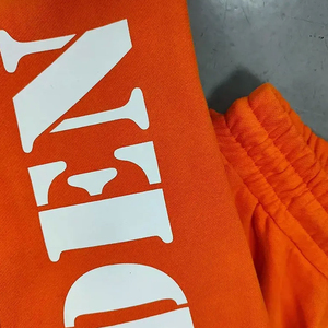 2025 Designer Custom High Quality Men's Pants Washed Casual Flared <b>Jogger</b> Pants Elastic Waistband <b>Stacked</b> Sweatpants for Men - Product Image 6