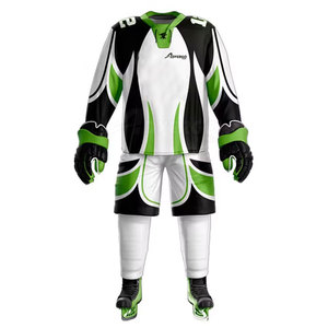 Ensemble d'équipement confortable pour joueur de hockey, tissu durable avec coutures robustes pour le patinage sur glace et l'utilisation en équipe - Product Image 1