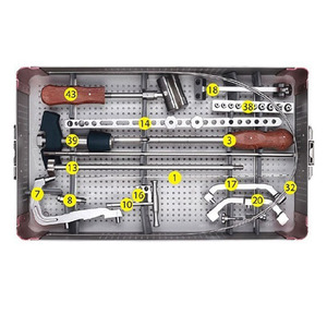 PISSCO Low Tibia Intramedullary Nail <b>Instrument</b> Set Tibia Intramedullary Nail Set Surgical <b>Instruments</b> for Tibia Intramedullary - Product Image 4