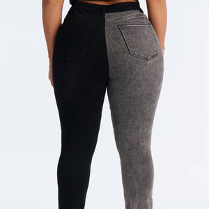 Pantalones vaqueros de mezclilla para mujer al por mayor OEM, de alta calidad, de secado rápido, transpirables, con bolsillos, pantalones vaqueros personalizados para mujer - Product Image 5