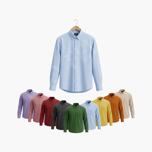 <b>Hot</b> Sale Custom Fashionable trendy Unique Style Slim Fit Casual Button-Down Dress Shirt Custom Long Sleeve Business Dress Shirts - Product Image 1