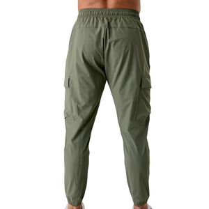 Pantalones Jogger Cargo Verde Oliva para Hombre, Corte Relajado, Pantalones con Múltiples Bolsillos, Ropa Deportiva para Gimnasio, Entrenamiento, Deportes al Aire Libre - Product Image 5