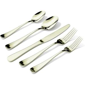 Ensembles d'argenterie polie miroir pour restaurants – Fournitures durables et personnalisables en acier inoxydable de haute qualité - Product Image 1