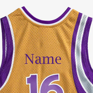 Mejor Proveedor, Jersey de Baloncesto Deportivo Personalizado, Nuevo Diseño, Alto Rendimiento, Cómodo, Moderno, Ligero, Suave y Transpirable - Product Image 3